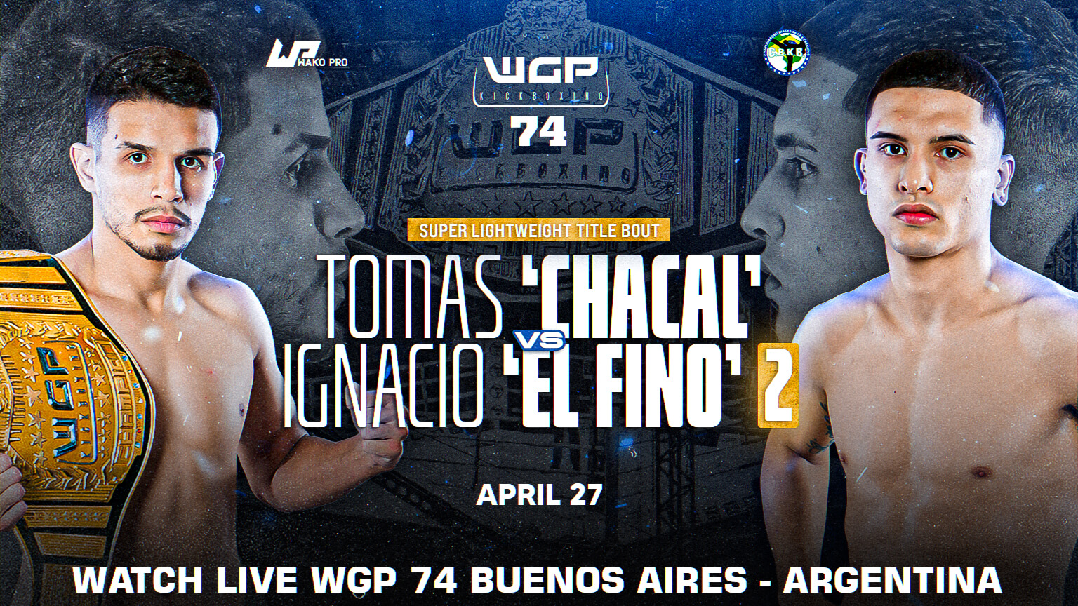 WGP 74: Tomas ‘Chacal’ Aguirre vs Ignacio ‘El Fino’ 2